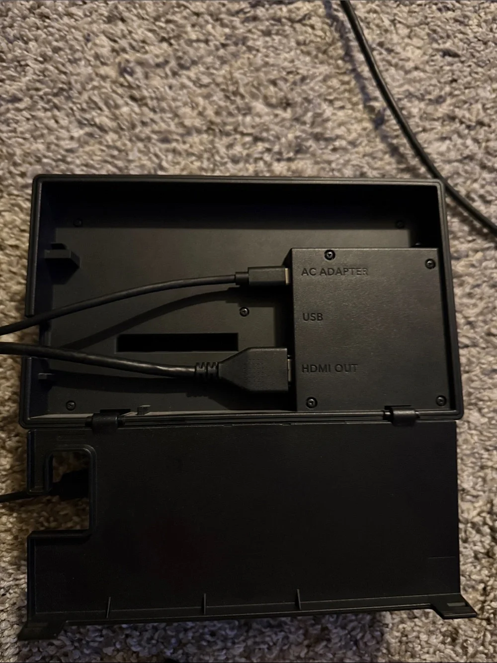 Nintendo Switch with Pink Left and Green Right Joy‑Con